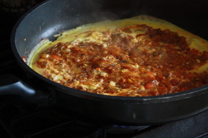 herring omelette aux hareng saurs