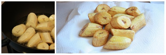 fried plantain 1st cooking
